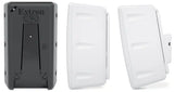 Extron SM 26T 6.5" Two-Way Surface Mount Speakers with 70/100 V Transformer White (Pair) Speakers Extron