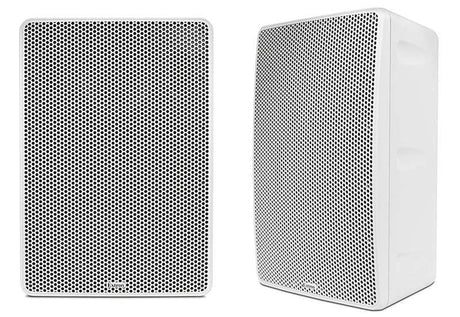 Extron SM 28T 8" Two-Way Surface Mount Speakers with 70/100 V Transformer White (Pair) Speakers Extron