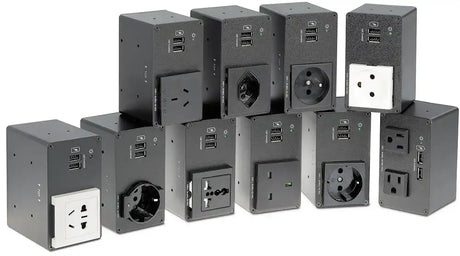 Extron AC+USB 200 Series Power Module UK (1) AC & (2) USB Outlets power supply Extron