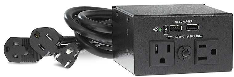 Extron AC+USB 200 Series Power Module UK (1) AC & (2) USB Outlets power supply Extron