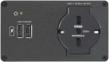 Extron AC+USB 200 Series Power Module UK (1) AC & (2) USB Outlets power supply Extron