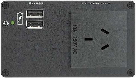 Extron AC+USB 200 Series Power Module UK (1) AC & (2) USB Outlets power supply Extron