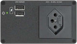 Extron AC+USB 200 Series Power Module UK (1) AC & (2) USB Outlets power supply Extron