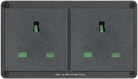 Extron Cable Cubby Power Module (2) Brazil Outlets Power Extron