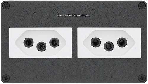 Extron Cable Cubby Power Module (2) Brazil Outlets Power Extron