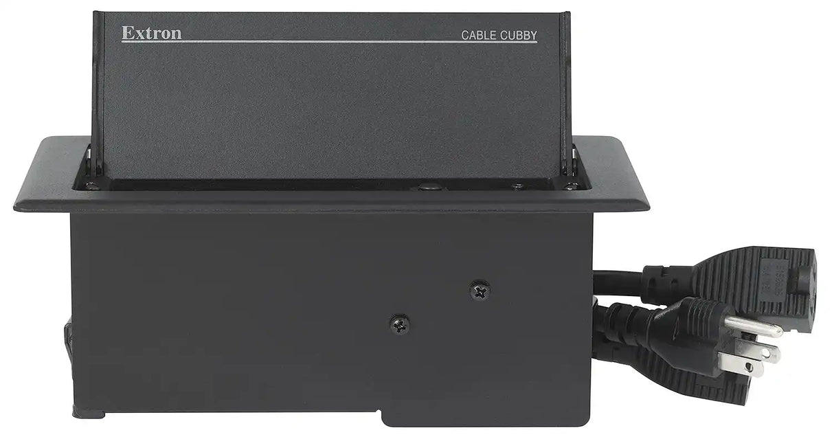 Extron Cable Cubby 202 Series Cable Access Enclosure Holds Two AAP Moduless mount boxes Extron