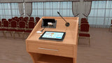 Extron Cable Cubby 202 Series Cable Access Enclosure Holds Two AAP Moduless mount boxes Extron
