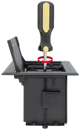 Extron Cable Cubby 202 Series Cable Access Enclosure Holds Two AAP Moduless mount boxes Extron