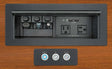 Extron CCR 30 Cable Cubby Retractor 30 Enclosure Three LED switches, black Audio & Video Cables Extron
