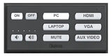 Extron EBP 1200C eBUS Button Panel eBUS Cable Cubby - Black, AC Module Not Included mount boxes Extron