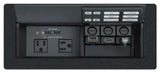 Extron EBP 1200C eBUS Button Panel eBUS Cable Cubby - Black, AC Module Not Included mount boxes Extron