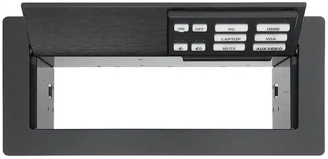 Extron EBP 1200C eBUS Button Panel eBUS Cable Cubby - Black, AC Module Not Included mount boxes Extron