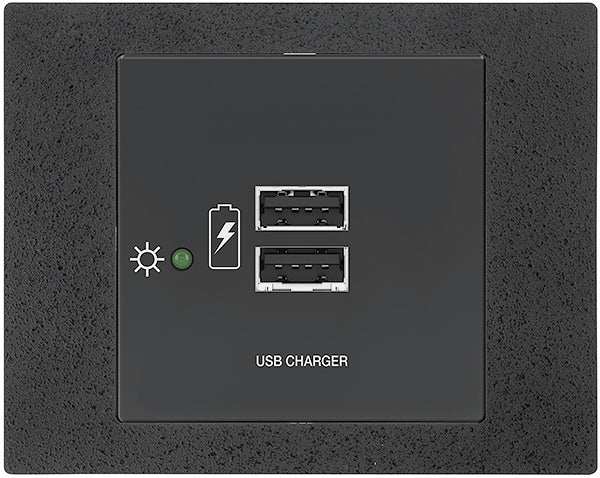 Extron Flex55 100 Series Pendant Mount Two USB Outlets, White Audio & Video Cables Extron