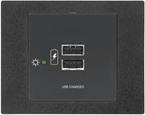 Extron Flex55 100 Series Pendant Mount Two USB Outlets, White Audio & Video Cables Extron