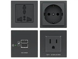 Extron Flex55 100 Series Pendant Mount Two USB Outlets, White Audio & Video Cables Extron