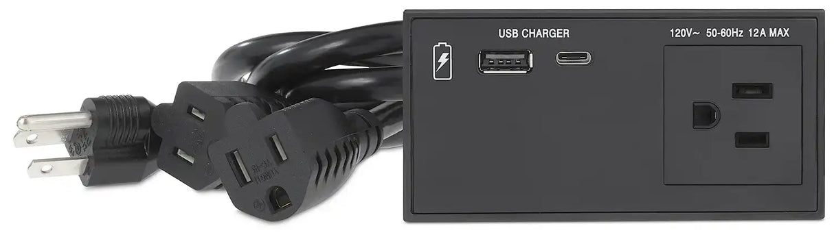Extron Flex55 100 Series Pendant Mount Two USB Outlets, White Audio & Video Cables Extron