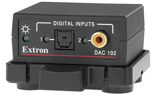 Extron DAC 102 Digital to Analog Audio Converter Audio Signal Processing Extron