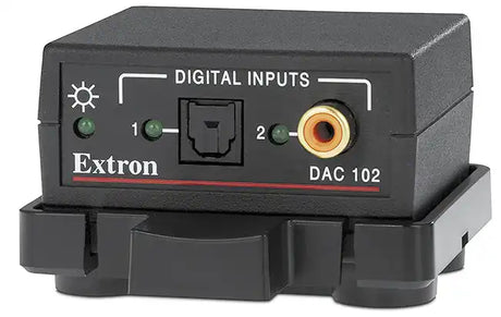 Extron DAC 102 Digital to Analog Audio Converter Audio Signal Processing Extron