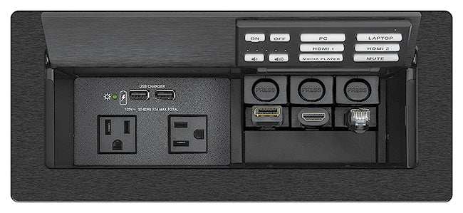 Extron NBP 1200C Network Button Panel NBP Cable Cubby - Br Alum, AC Module Not Included Audio & Video Cables Extron