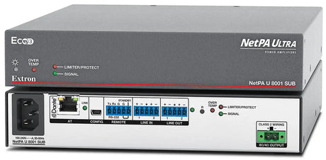 SF 10C SUB & NetPA U 8001 SUB Package SF 10C SUB & NetPA U 8001 SUB - Discount Package Audio Amplifiers Extron