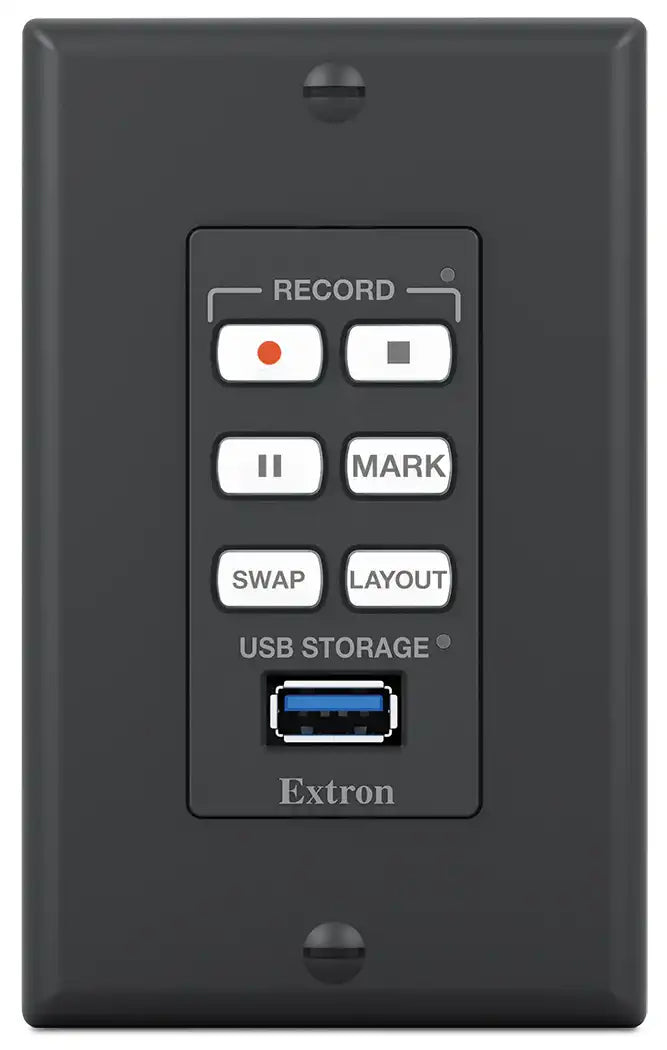 Extron SMP Series Remote Control Panel – MK Mount control Extron