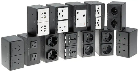 Extron Cable Cubby Power Module (2) Brazil Outlets Power Extron