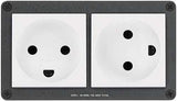 Extron Cable Cubby Power Module (2) Brazil Outlets Power Extron