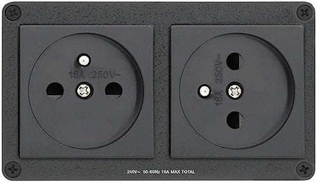 Extron Cable Cubby Power Module (2) Brazil Outlets Power Extron