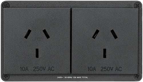 Extron Cable Cubby Power Module (2) Brazil Outlets Power Extron