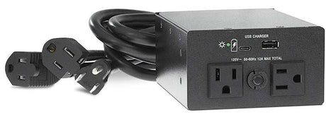 Extron AC+USB 300 Series Power Module MULTI 1AC, 1USBC, & 1USBA Outlets Power Outlets & Sockets Extron