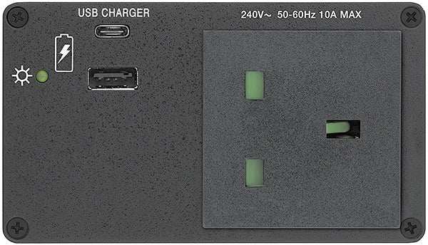 Extron AC+USB 300 Series Power Module MULTI 1AC, 1USBC, & 1USBA Outlets Power Outlets & Sockets Extron