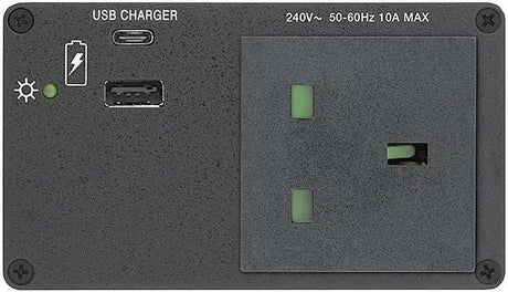 Extron AC+USB 300 Series Power Module MULTI 1AC, 1USBC, & 1USBA Outlets Power Outlets & Sockets Extron