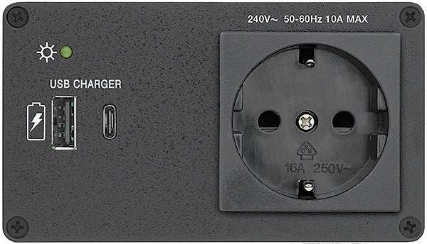 Extron AC+USB 300 Series Power Module MULTI 1AC, 1USBC, & 1USBA Outlets Power Outlets & Sockets Extron