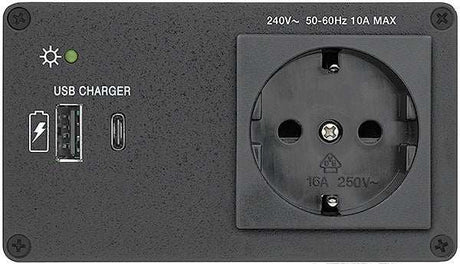 Extron AC+USB 300 Series Power Module MULTI 1AC, 1USBC, & 1USBA Outlets Power Outlets & Sockets Extron