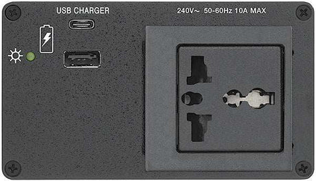 Extron AC+USB 300 Series Power Module MULTI 1AC, 1USBC, & 1USBA Outlets Power Outlets & Sockets Extron
