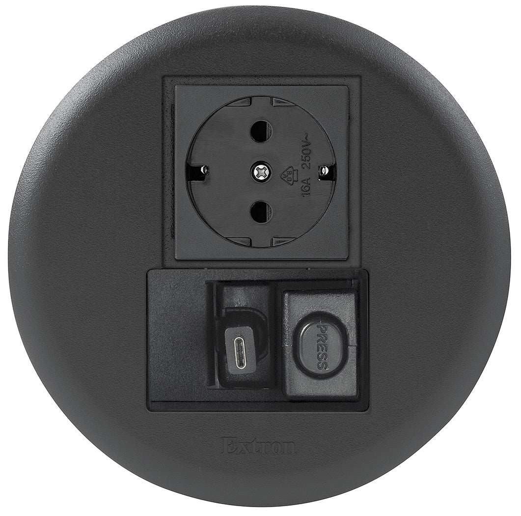 Extron Cable Cubby 100 Cable Access Enclosure (1) LED for Cable Cubby US, USB, and Non-Powered Audio & Video Cables Extron
