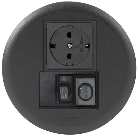 Extron Cable Cubby 100 Cable Access Enclosure (1) LED for Cable Cubby US, USB, and Non-Powered Audio & Video Cables Extron