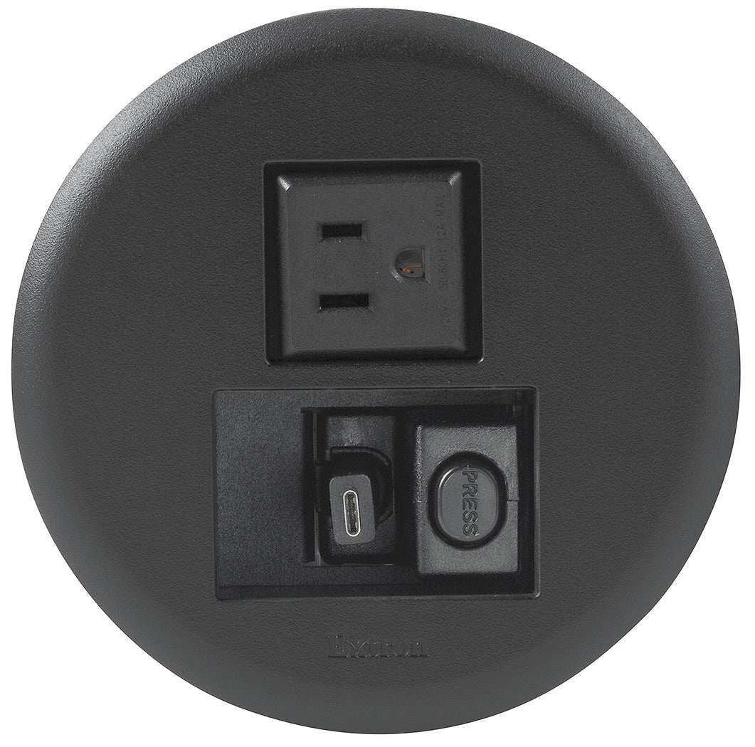 Extron Cable Cubby 100 Cable Access Enclosure (1) LED for Cable Cubby US, USB, and Non-Powered Audio & Video Cables Extron