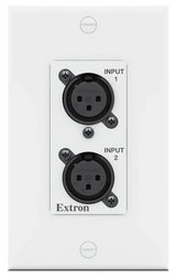 Extron AXI 22 AT D Plus Dual-Channel Analog Audio Interface with Transformer Isolation AXI 22 AT D Plus & WPD 102 XLRM Kit - Black Audio Signal Processing Extron