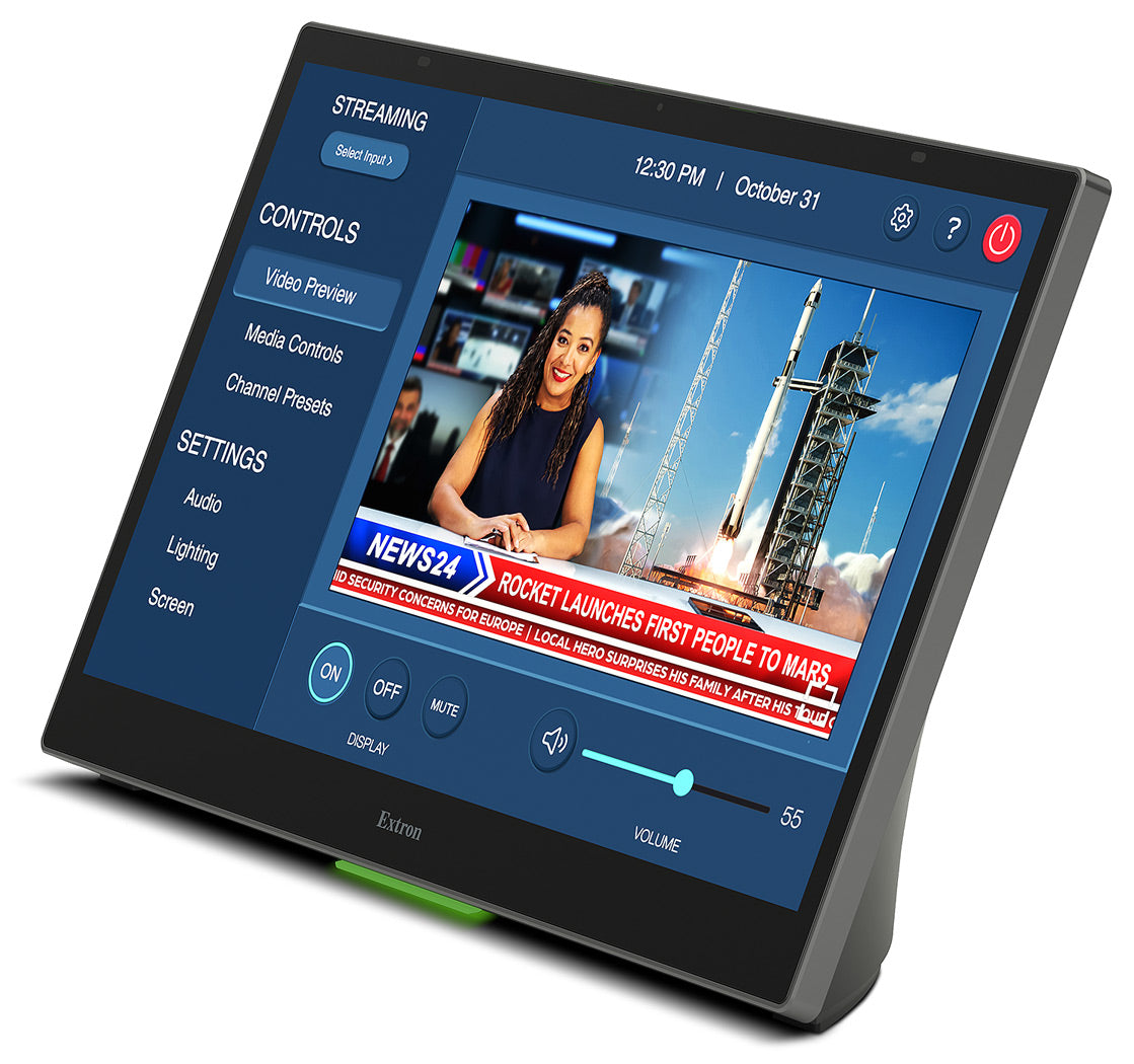 Extron TLP Pro 1535T Black Tabletop TouchLink Pro Touchpanel AV Control Touchpanels Extron