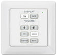 Extron NBP 108 EU Network Button Panel Flex55 and EU, Black and White, 8 Button control Extron