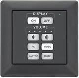 Extron NBP 108 EU Network Button Panel Flex55 and EU, Black and White, 8 Button control Extron