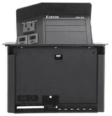 Extron Hideaway HSA 400 Series Surface Access Enclosure Multi-Region - Black Anodized Audio & Video Cables Extron