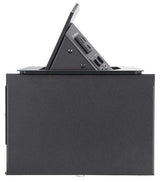 Extron Hideaway HSA 400 Series Surface Access Enclosure Multi-Region - Black Anodized Audio & Video Cables Extron