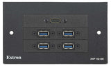 Extron AAP 102 MK AV Connectivity Mounting Frame for MK Boxes Black mount boxes Extron