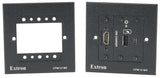 Extron CPM 101 Series Cable Pass-Through Plate Black mount boxes Extron