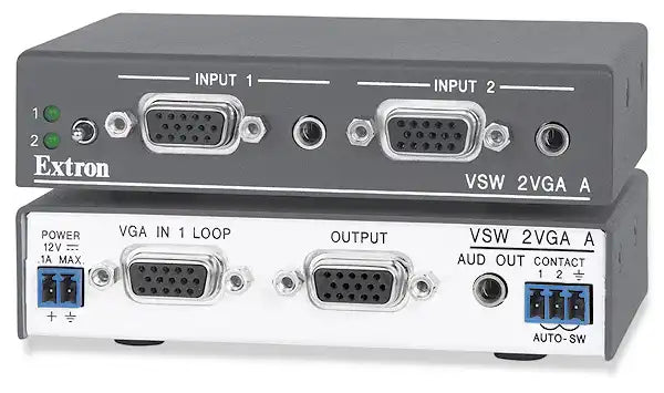 Extron VSW 2 VGA A VGA Switcher audio and video switches Extron