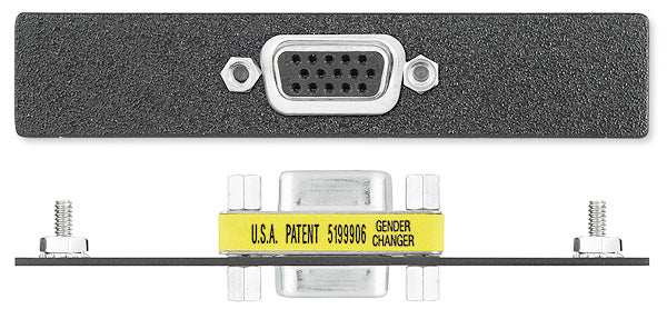 Extron AAP 1 HD F HDMI Pass-Through Plate Black Audio & Video Cables Extron