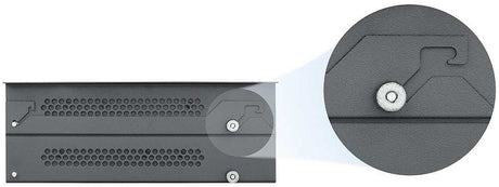 Extron UTS 100 Series Under Table Shelf System Primary Shelf, gray mount boxes Extron