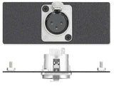 Extron AAP1XLR One XLR 3-pin Female to Solder Cup - Neutrik AAP Module White Audio & Video Cables Extron